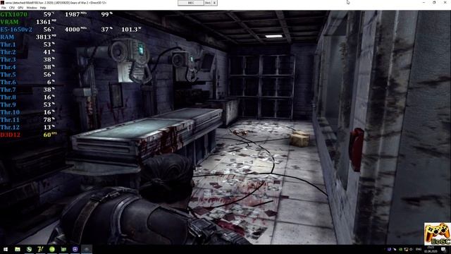 XENIA [Xbox 360 Emulator] - Gears of War 2 [HD-Gameplay] June 2.2020 #5 смотреть онлайн