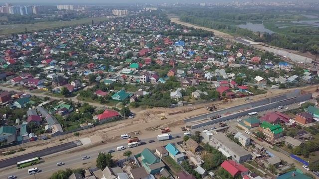 Строительство новой дороги в Самаре Фрунзенский-2 смотреть онлайн