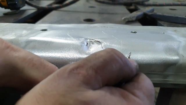 Сварка профиля тиг сваркой GROVERS WSME200 AC/DC, наплавка и шлифовка алюминия смотреть онлайн
