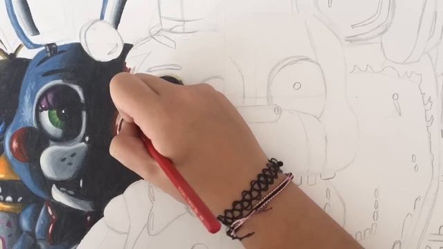 Drawing FNAF 2 Teaser (REPOST)