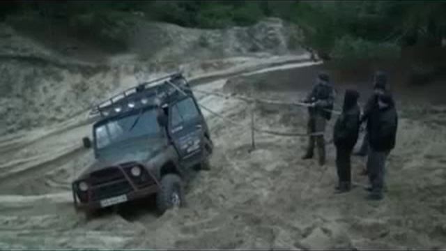 offroading в Россию матушку UAZ 450D Калуга HQ смотреть онлайн