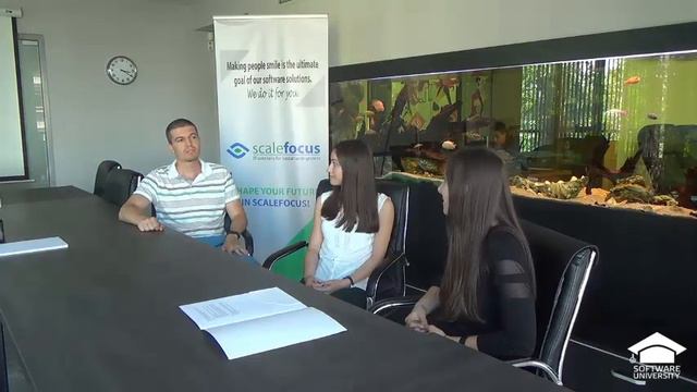 Интервю с Виктор Билянски от ScaleFocus и Цветина Георгиева от СофтУни смотреть онлайн