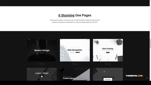 Larch - Responsive Minimal Multipurpose WordPress Theme modern architecture Website Builder смотреть онлайн