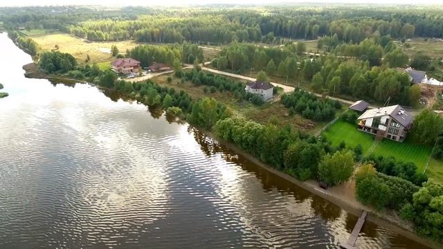Коттеджный поселок "Семиречье", Прибрежная часть поселка. смотреть онлайн