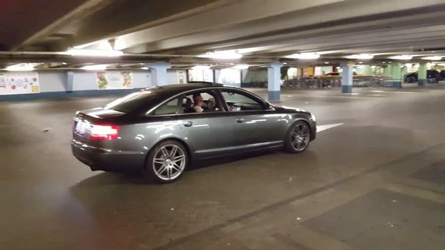 Audi a6 4.2 quattro exhaust soud!!! смотреть онлайн