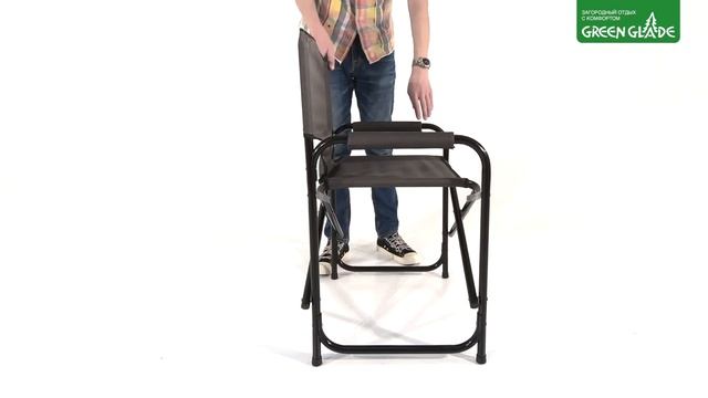 Обзор складного кресла Green Glade РС420-РС520 смотреть онлайн