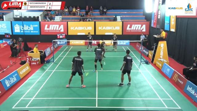 UTP VS UNS LIMA Badminton: Kaskus Central Java and Yogyakarta Conference-Sub Surakarta смотреть онлайн
