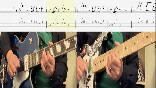The Wind Cries Mary - Jimi Hendrix - Guitar Solo Cover with Tablature смотреть онлайн