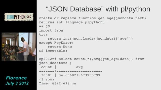 PostSQL - using PostgreSQL as a better NoSQL смотреть онлайн