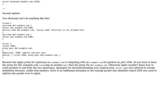 DevOps & SysAdmins: How to proxy multiple tcp streams on one port with nginx? (3 Solutions!!) смотреть онлайн