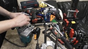 Фрезер Makita 3612C. Защита от пыли при установке в стол + маленькая хитрость с цангой
