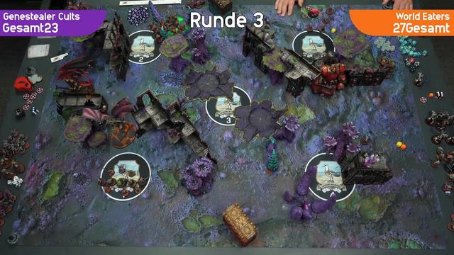 World Eaters vs Genestealer Cults - Warhammer 40k Battle Report смотреть онлайн