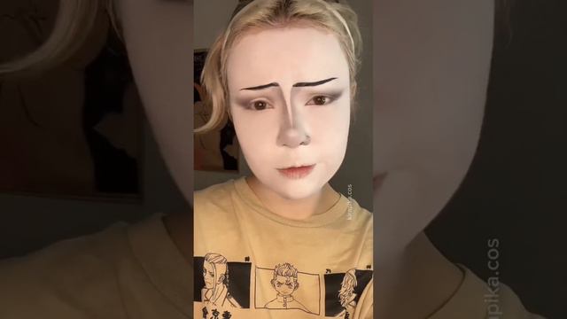 Puppet makeup ! 🖤 #cosplay #videogames #fnaf #fivenightsatfreddys смотреть онлайн