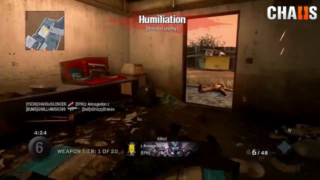 Black Ops 2: Knife / Melee Multiplayer "BO2 Update" (Knifing Only Wager Match Gun Game Gameplay) смотреть онлайн