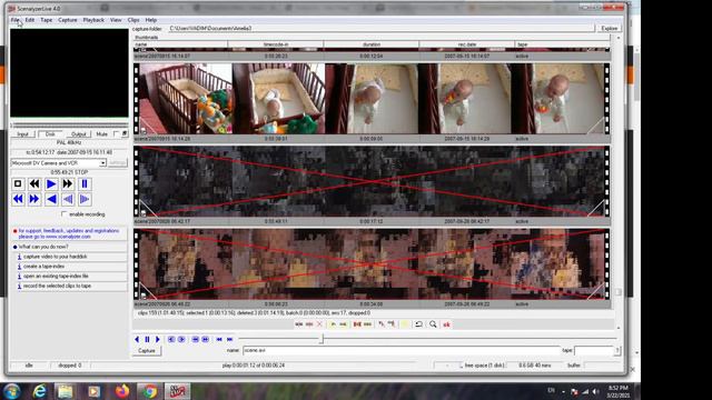 Part2: Capturing PAL/NTSC video from DV tapes using the same camera смотреть онлайн