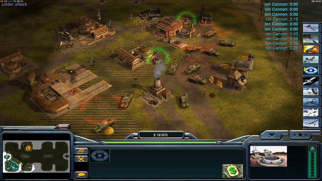 Can't Beat The Ions [Reborn Mod] 1 v 7 Hard | Command & Conquer Zero Hour | USA Commander in Chief смотреть онлайн