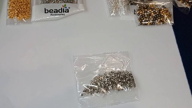 Фурнитура для бижутерии с АлиЭкспресс. Распаковка и обзор новых покупок. смотреть онлайн