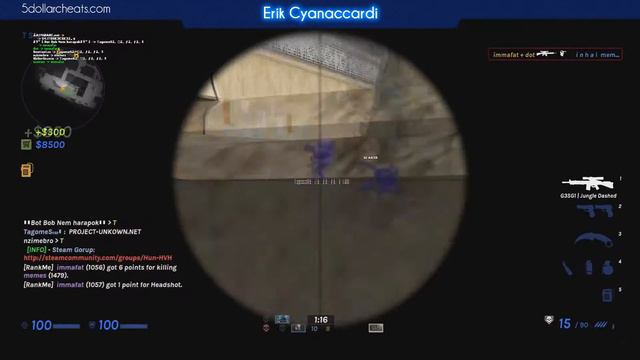 $5Cheats On HvH Server | 4 FUN |