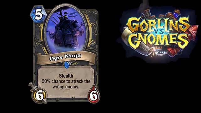 NEW Rogue Card - Ogre Ninja (LOL) - Goblins vs Gnomes First Impressions смотреть онлайн