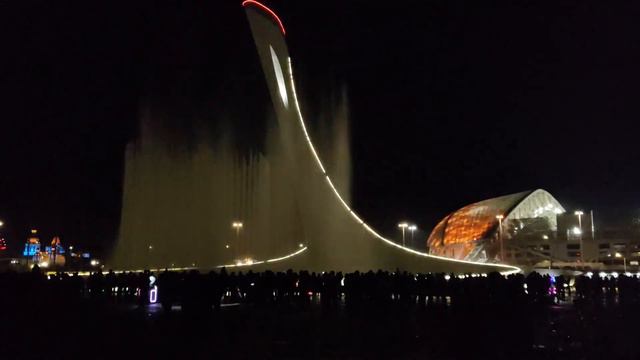 Фонтан Олимпийский парк Адлер 2021 смотреть онлайн