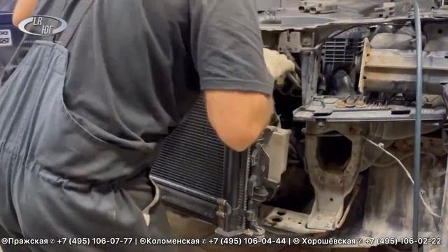 Freelander 2 2008. Перегревается двигатель. Замена вентилятора охлаждения ДВС смотреть онлайн