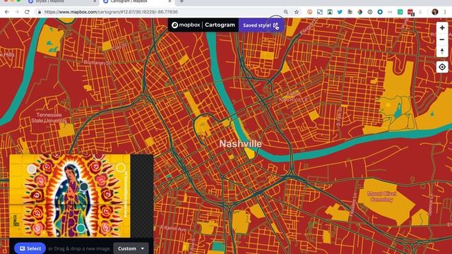 How to create a custom Mapbox map style using Cartogram смотреть онлайн