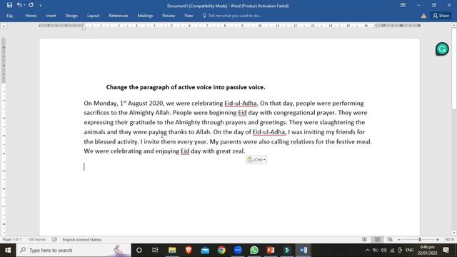 Past Continuous | Passive Voice with Junaid Mubeen | смотреть онлайн