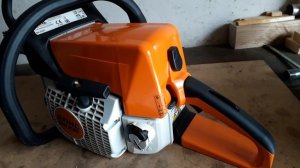 Как правильно завести бензопилу STIHL
