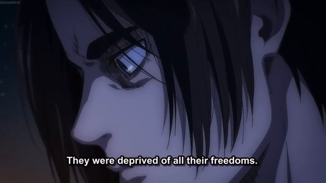 Eren and Mikasa confession | Attack on Titan Season 4 Clip смотреть онлайн