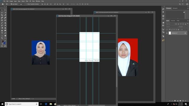 cara mudah buat pas foto 3 x 4 di photoshop , tutorial edit pas photo cepat dan mudah di photoshop смотреть онлайн