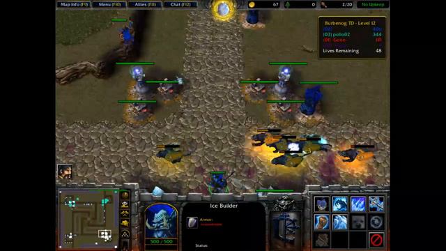 amateur Learning Custom Games - 186 (Burbenog TD) [No Commentary] смотреть онлайн