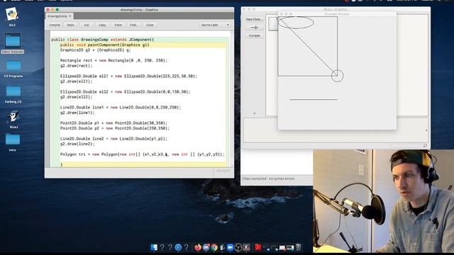 Drawing Polygons in Java Graphics смотреть онлайн