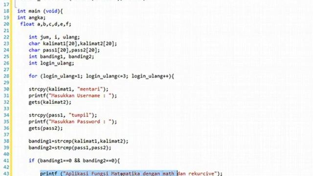 Aplikasi Rumus Matematika dengan Fungsi Math & Recursive смотреть онлайн