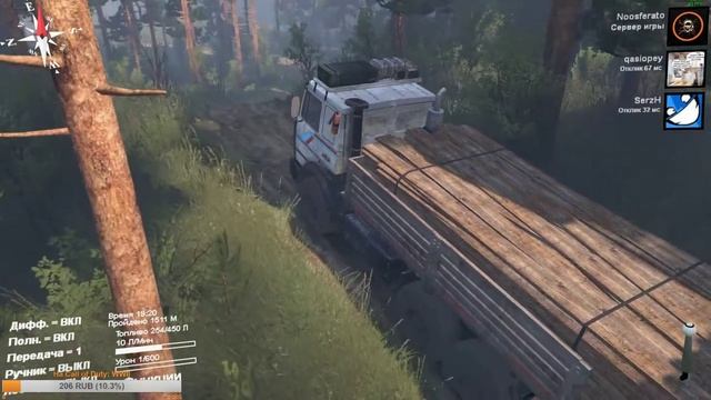 Spintires - Сливная 6: Среди скал смотреть онлайн
