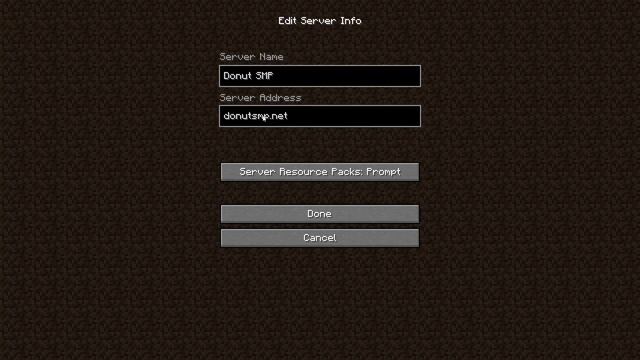 Minecraft Donut SMP Server IP Address смотреть онлайн