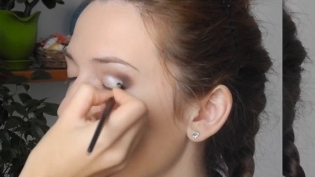 Девушка-осень. Макияж в карандашной технике смотреть онлайн