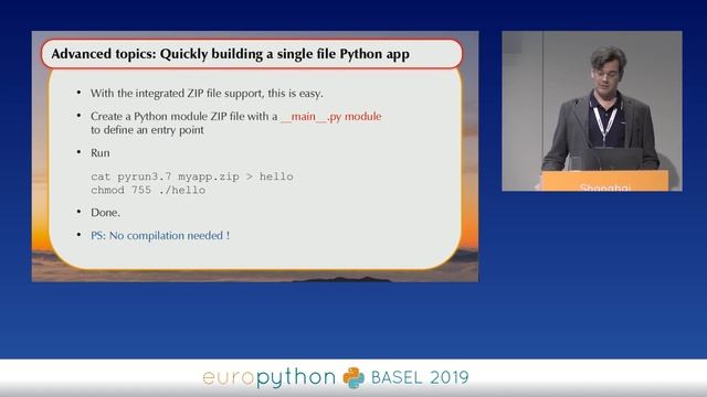 Marc-Andre Lemburg - PyRun - Shipping the Python 3.7 runtime in just 4.8MB смотреть онлайн