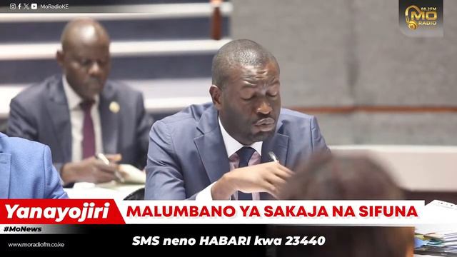 HEATED EXCHANGE BETWEEN GOVERNOR SAKAJA AND SENETOR SIFUNA смотреть онлайн
