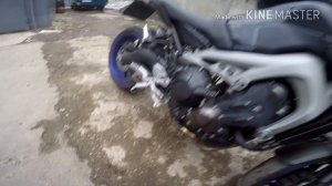 Yamaha MT-09, dominator exhaust full system , Ямаха МТ-09 на замену cbr 600 f4i