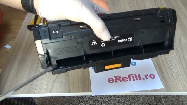 Xerox B205 / B215 / Xerox B210 How to refill toner cartridge 106R04348 / 106R04347 смотреть онлайн
