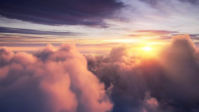 4K UHD Flying Above Clouds Live Wallpaper смотреть онлайн