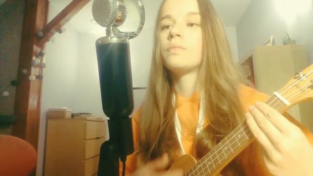 Billie Eilish - Party favor ukulele cover смотреть онлайн