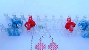 ВИШНЯ из резинок на станке. Фрукты из резинок | Cherry Rainbow loom bands