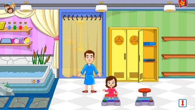 Обзор игры Мой город : Салон красоты ? My Town : Beauty Spa Salon смотреть онлайн