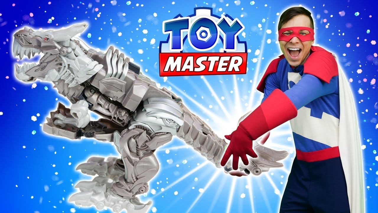 Игры битвы - Динобот запрограммированный на зло! – Роботы Трансформеры в видео шоу Той Мастер смотреть онлайн