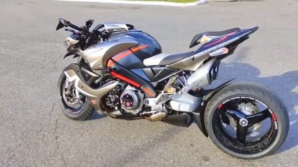 All-New 2023 Suzuki B-KING 1340 VRSC The Supercharged Hyabusa Engine