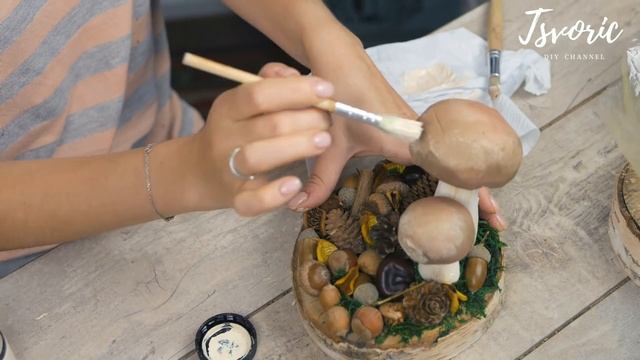 Autumn HAND-MADE to school or kindergarten / Осенняя ПОДЕЛКА в школу или садик / DIY TSVORIC смотреть онлайн