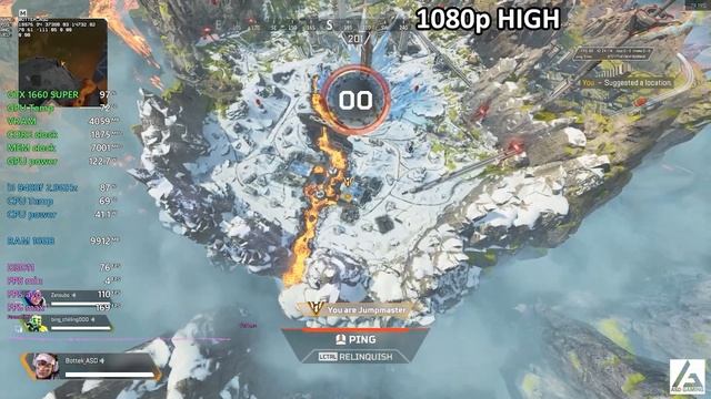 GTX 1660 SUPER 6GB | i5 9400F | Apex Legends - Season 14 (1080p LOW - MEDIUM - HIGH) смотреть онлайн
