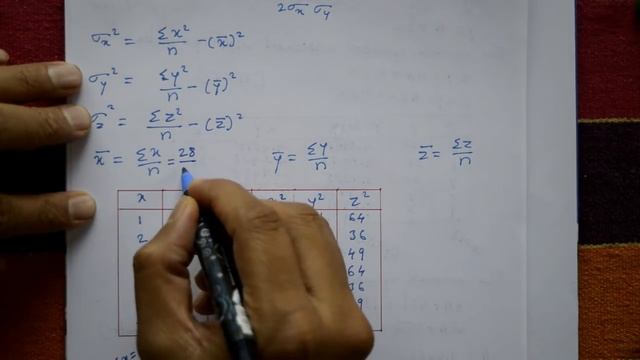 How to solve coefficient of correlation & line of regression example(PART-1) смотреть онлайн
