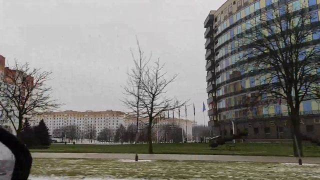 Знакомство с Минском, проезжая по центру города, знакомлюсь с главными объектами Беларуси 2020. смотреть онлайн